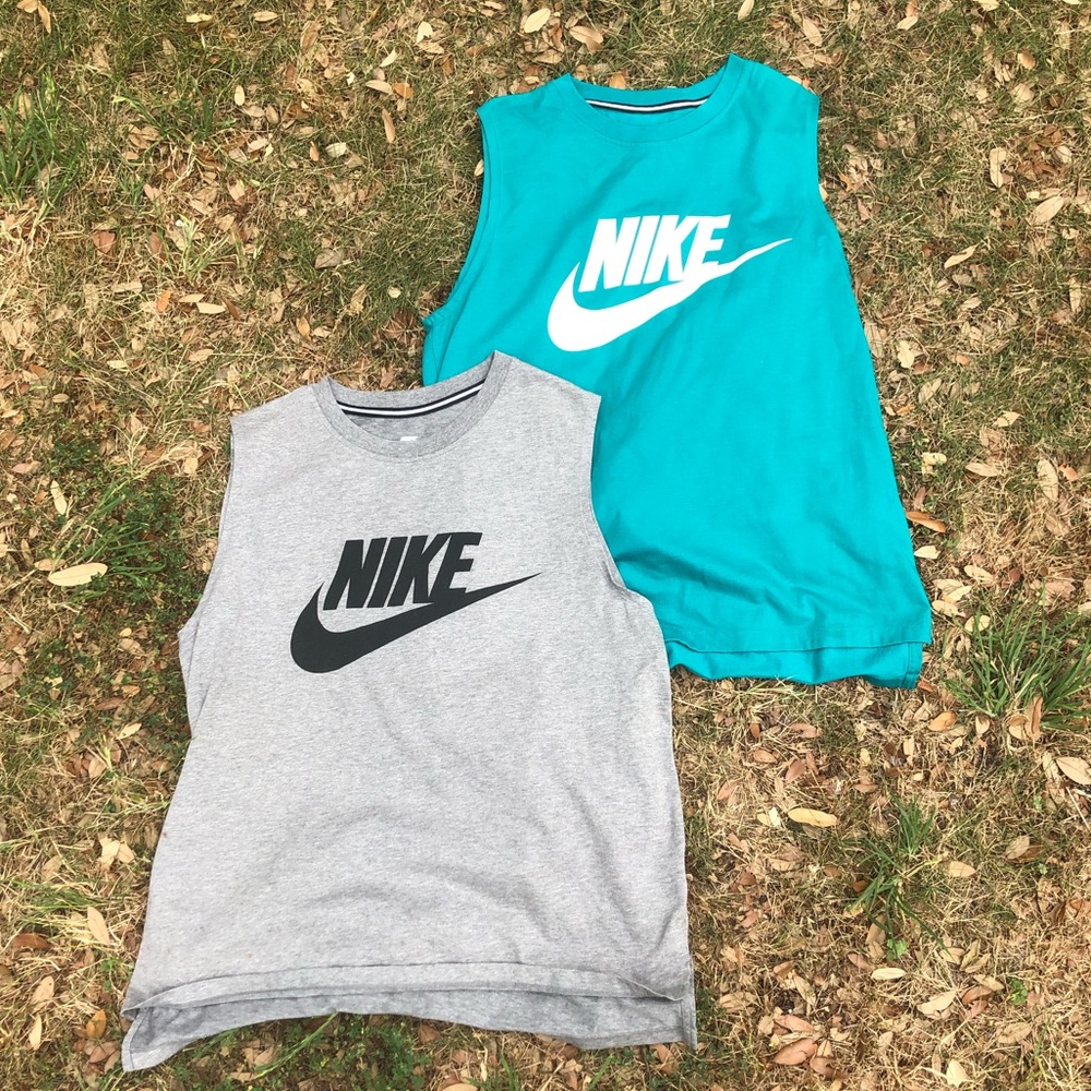 Nike muscle tanks